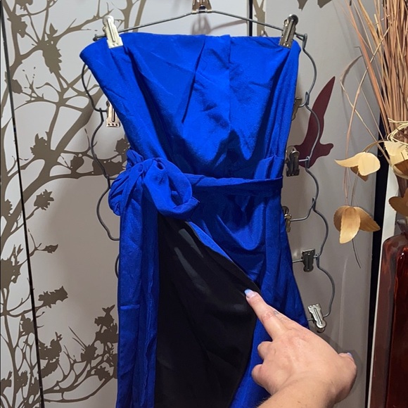 Express Blue Cocktail Dress - Picture 5 of 9